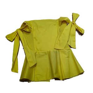 BLUSA PEPLUM STRAPLES